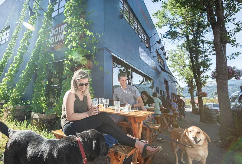 Double Mountain Brewery in Hood River, OR